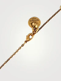 24K Gold Plated Talisman Mini Taurus Medallion Necklace With Turquoise
