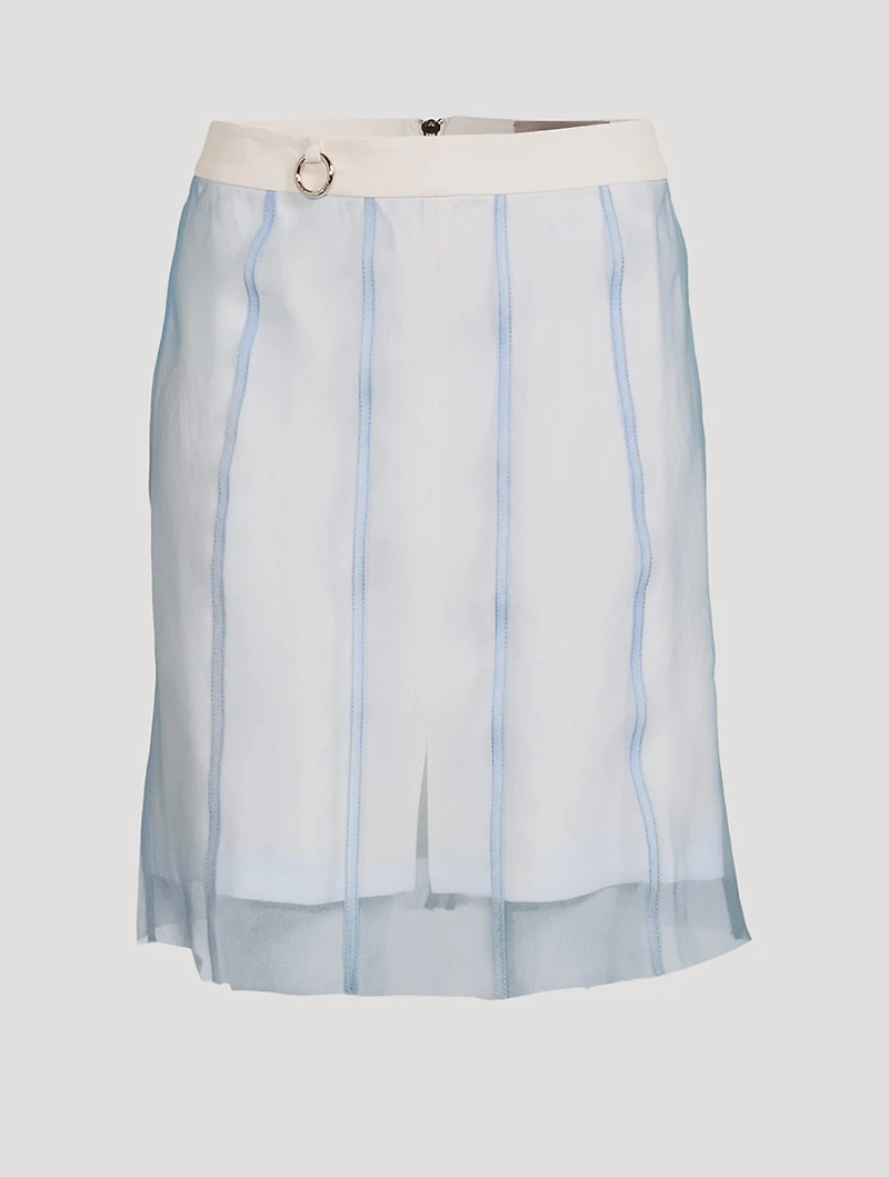 Layered Organza Skirt