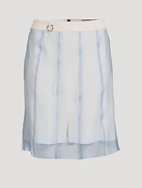 Layered Organza Skirt