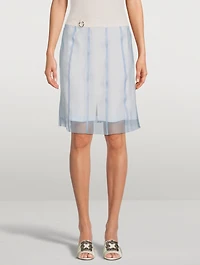 Layered Organza Skirt