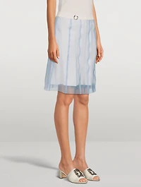 Layered Organza Skirt