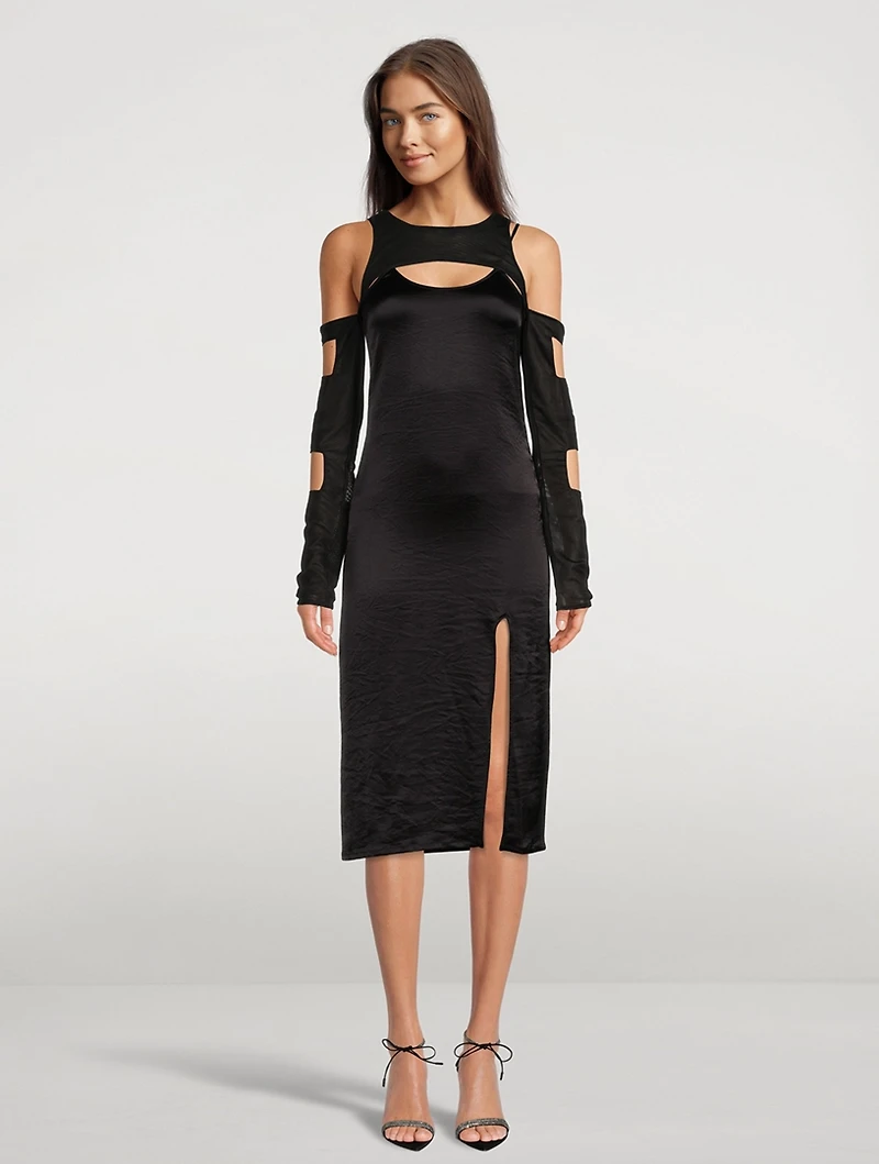 Cut-Out Harness Dress