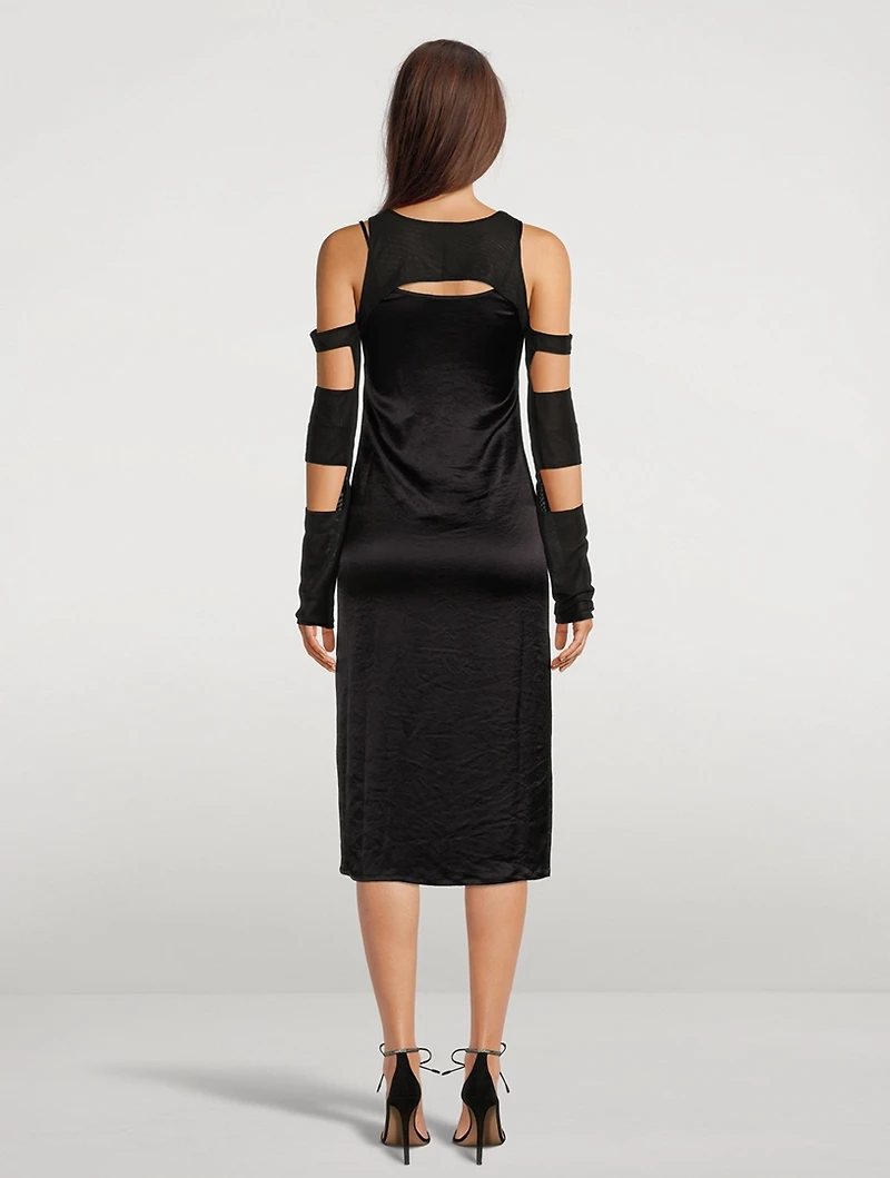 Cut-Out Harness Dress