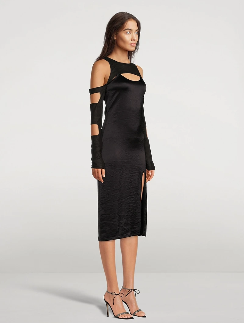 Cut-Out Harness Dress