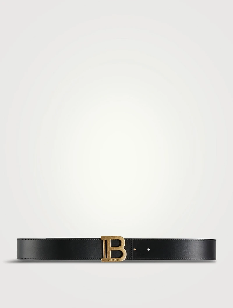 Leather B-Belt Belt