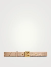 PB Satin Monogram Jacquard Belt