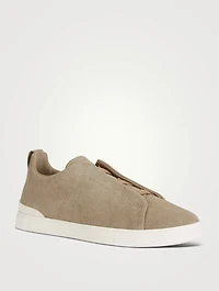 Canvas Triple Stitch Sneakers