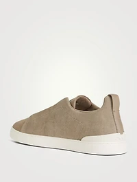 Canvas Triple Stitch Sneakers