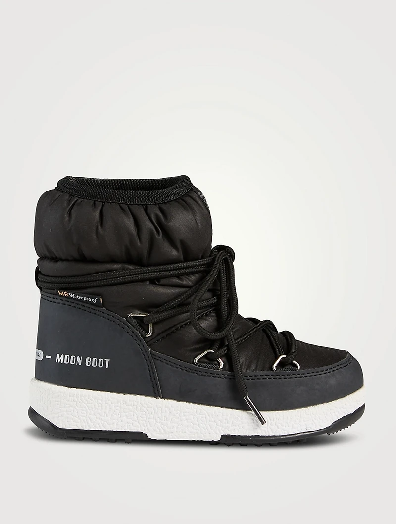 Junior Protecht Low Silver Nylon Boots