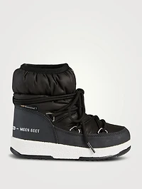 Junior Protecht Low Silver Nylon Boots