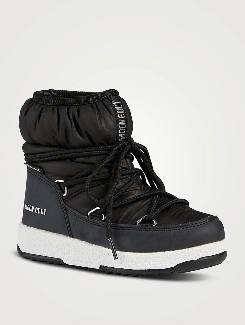 Junior Protecht Low Silver Nylon Boots