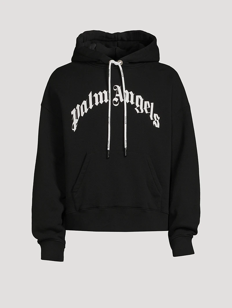Curved Logo Hoodie