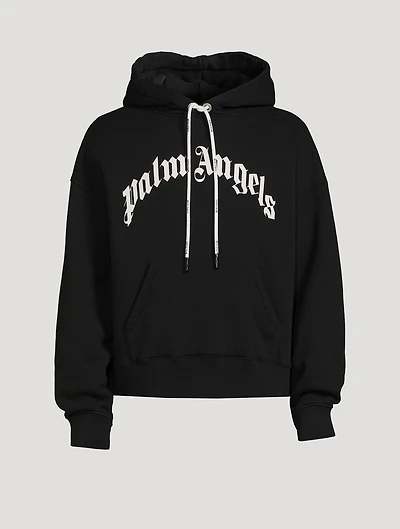 Curved Logo Hoodie