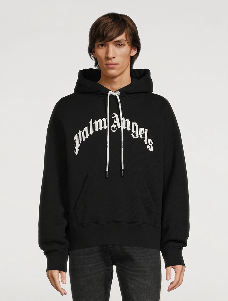 Curved Logo Hoodie