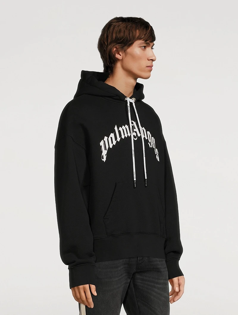 Curved Logo Hoodie