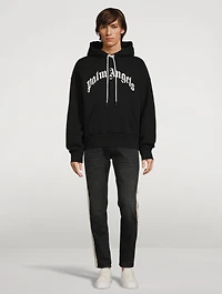 Curved Logo Hoodie