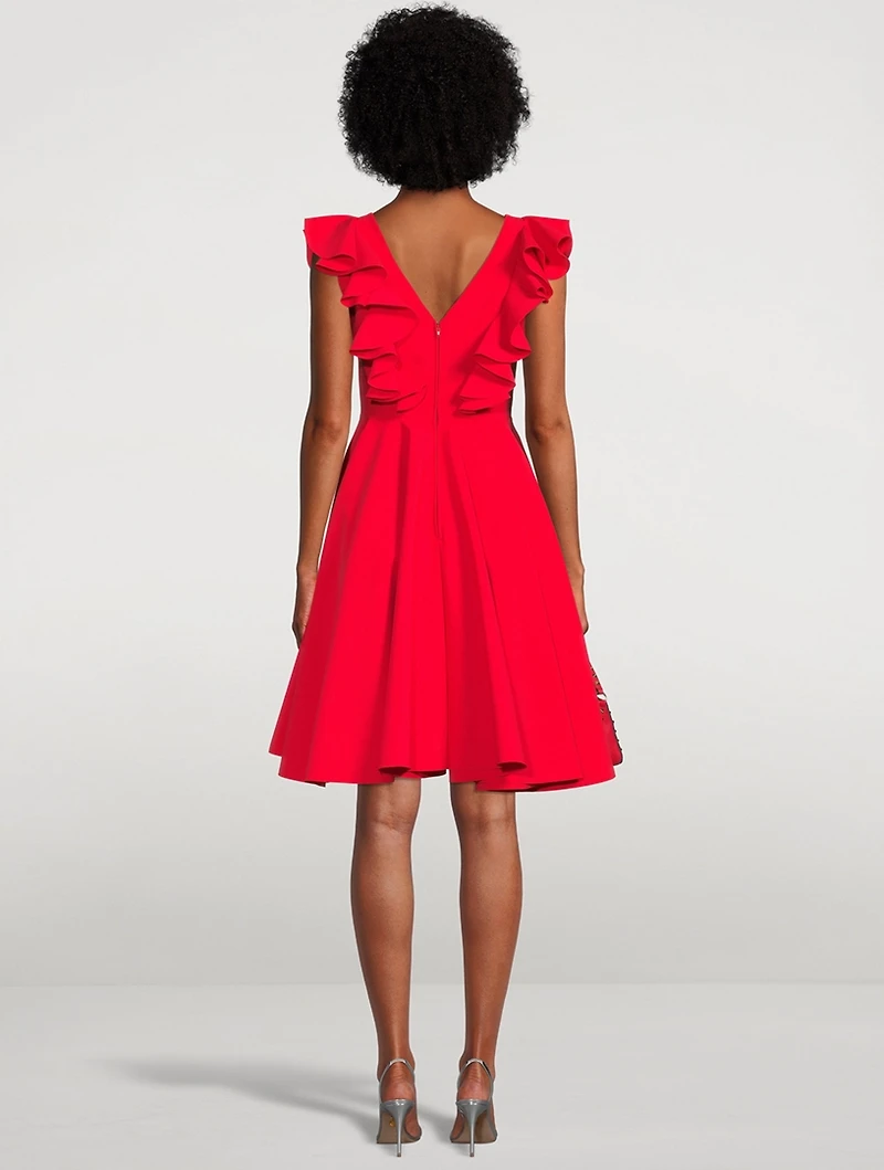 Ogier Ruffled Mini Dress