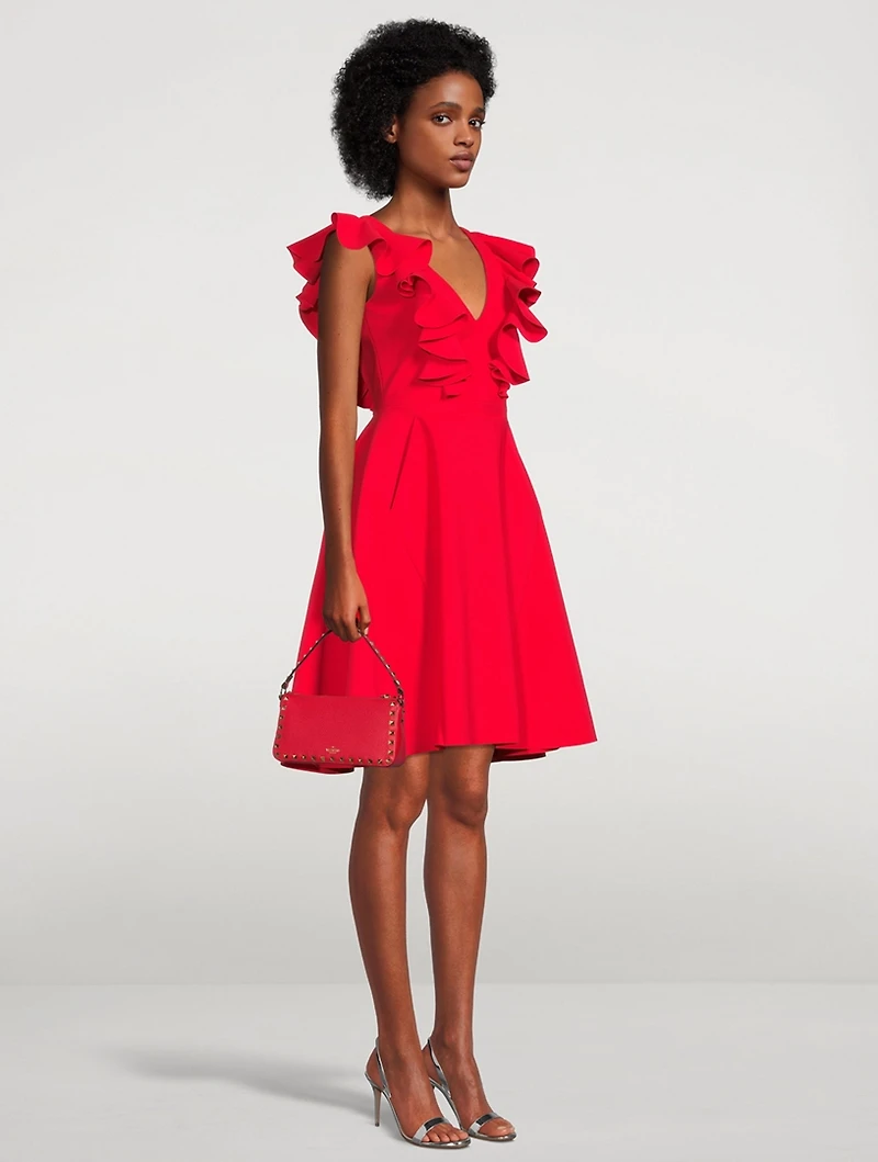 Ogier Ruffled Mini Dress