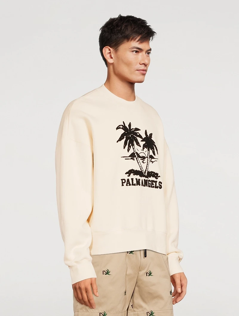 Sunset Palms Crewneck Sweatshirt