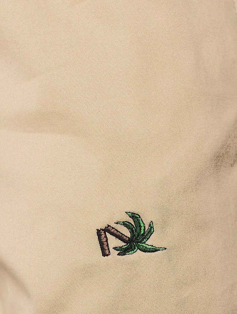 Broken Palm Cotton Shorts