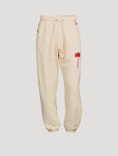 Cotton Painted Sweatpants