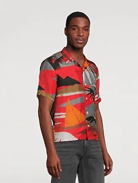 Silk Hawaii Bowling Shirt