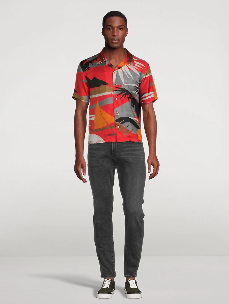 Silk Hawaii Bowling Shirt