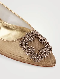 Hangisi Metallic Ballet Flats
