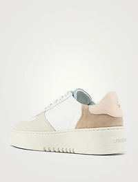 Orbit Leather And Suede Sneakers