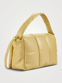 Wanda Faux Leather Clutch