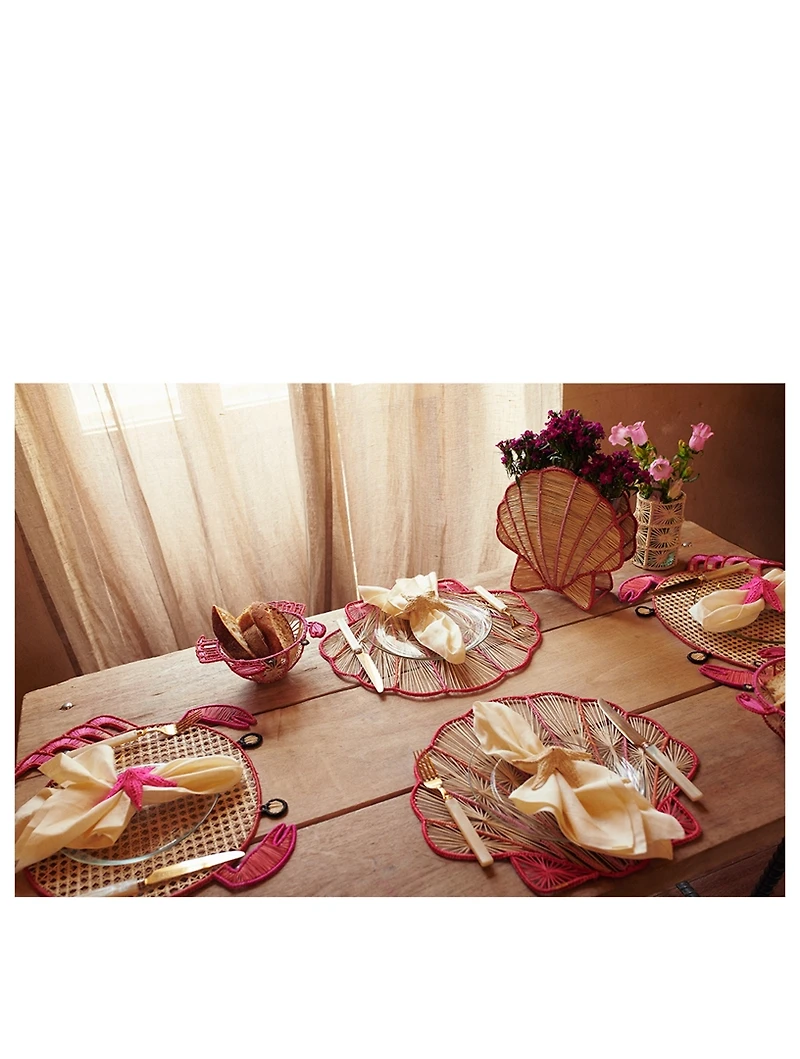 Aurora Raffia Bread Basket
