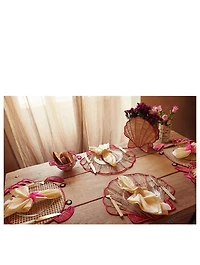 Aurora Raffia Bread Basket