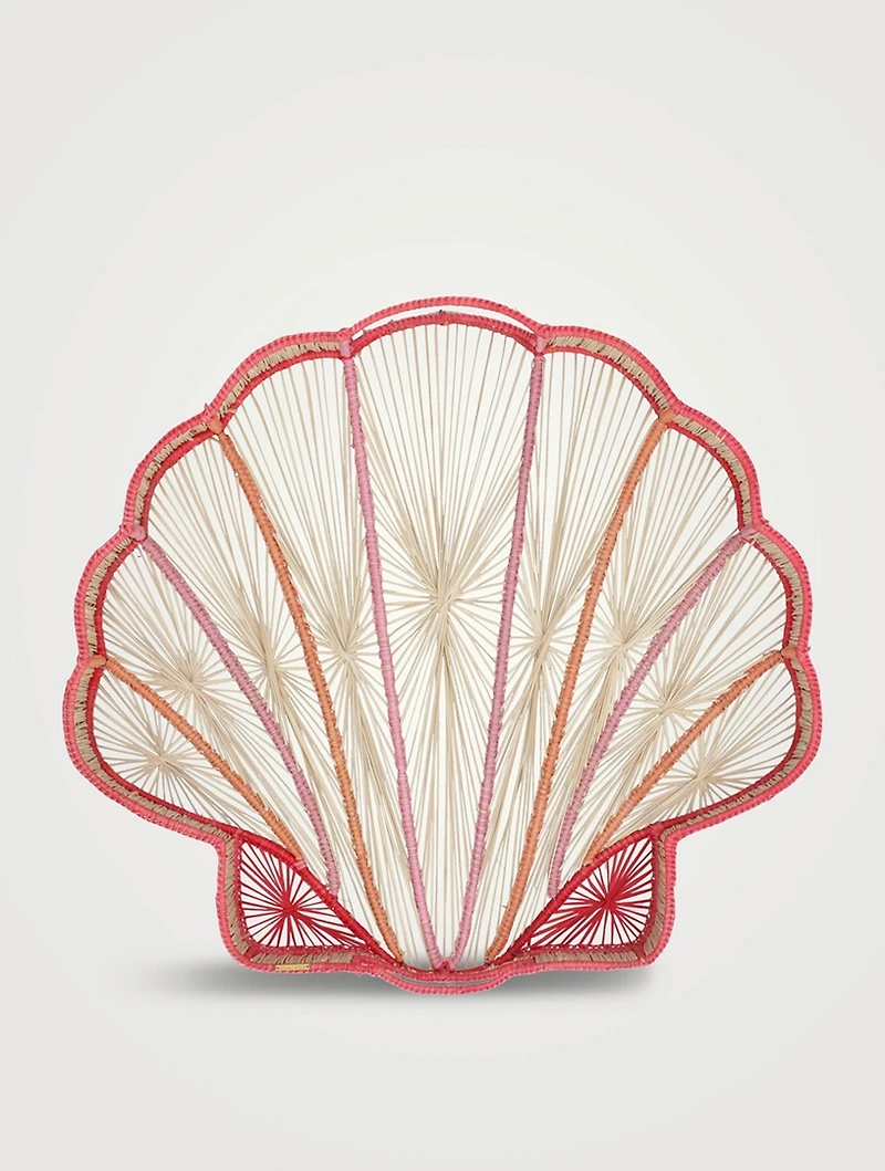 Ursula Raffia Shell Tray
