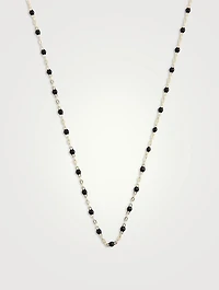 Classic Gigi Resin & 18K Gold Chain Necklace