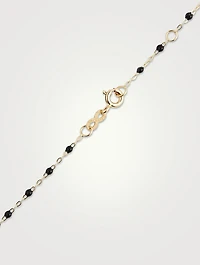 Classic Gigi Resin & 18K Gold Chain Necklace