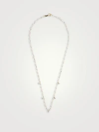Classic Gigi Supreme Resin & 18K Gold Chain Necklace With Diamonds