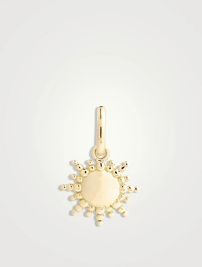 Sun 18K Gold  Pendant