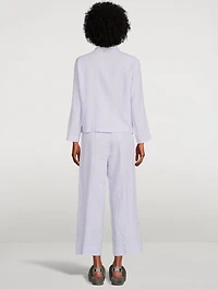 Linen Pocket Pajama Set