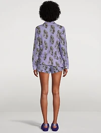 Signature Pajama Set Sansindo Tiger Print