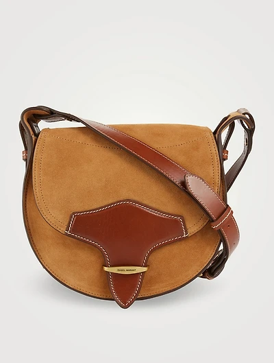 Botsy Suede Saddle Bag
