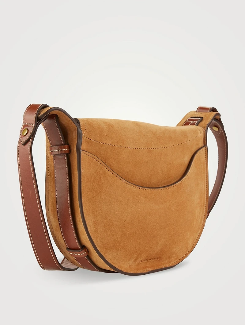 Botsy Suede Saddle Bag