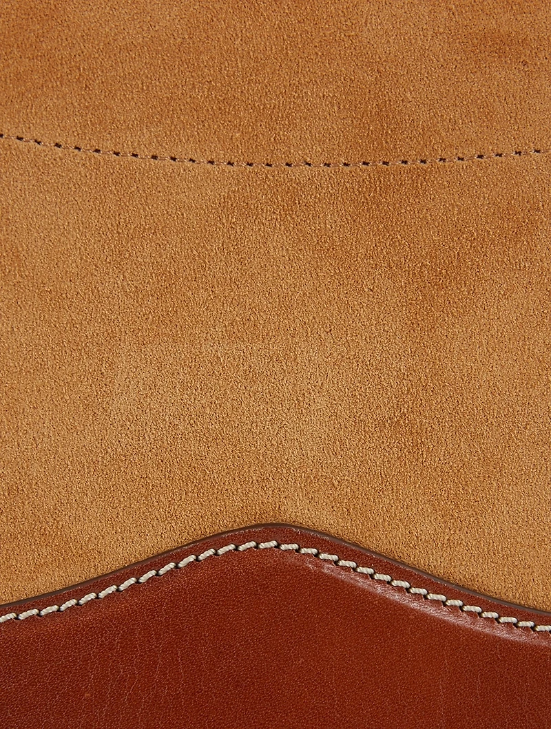 Botsy Suede Saddle Bag