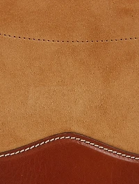 Botsy Suede Saddle Bag