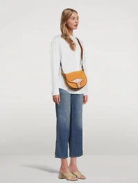 Botsy Suede Saddle Bag