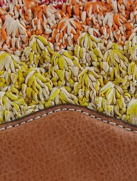 Botsy Raffia Saddle Bag