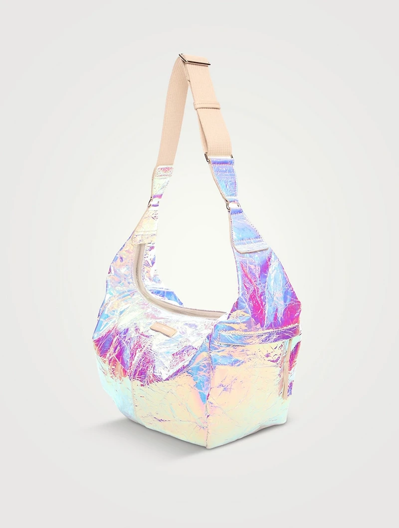 Neway Iridescent Leather Shoulder Bag
