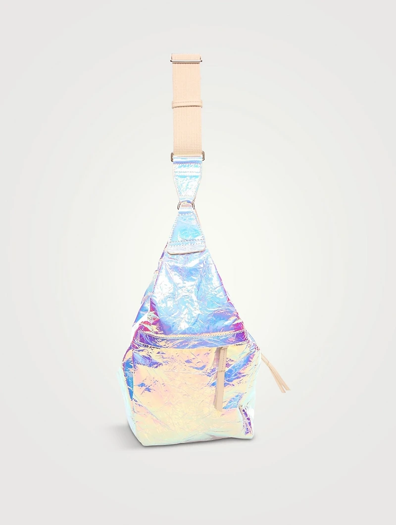 Neway Iridescent Leather Shoulder Bag