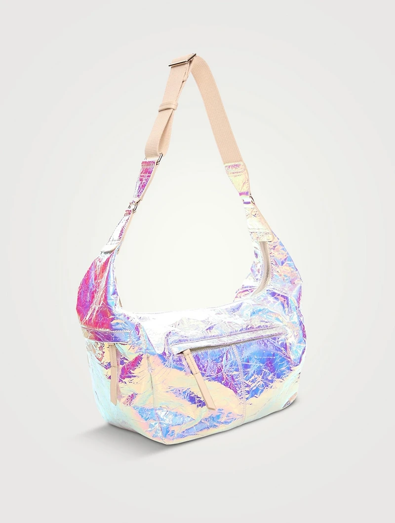 Neway Iridescent Leather Shoulder Bag