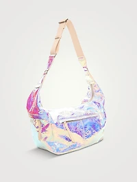 Neway Iridescent Leather Shoulder Bag