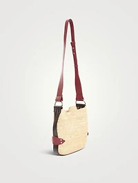 Bayia Straw Crossbody Bag